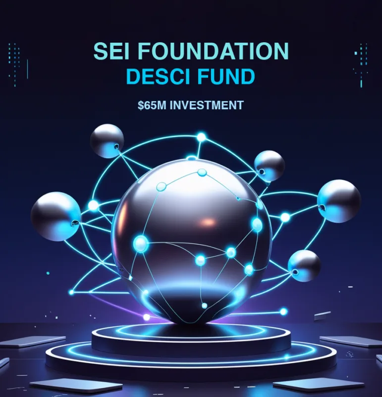 Sei Foundation DeSci Fund: $65M investment in decentralized science projects powered by blockchain technology.